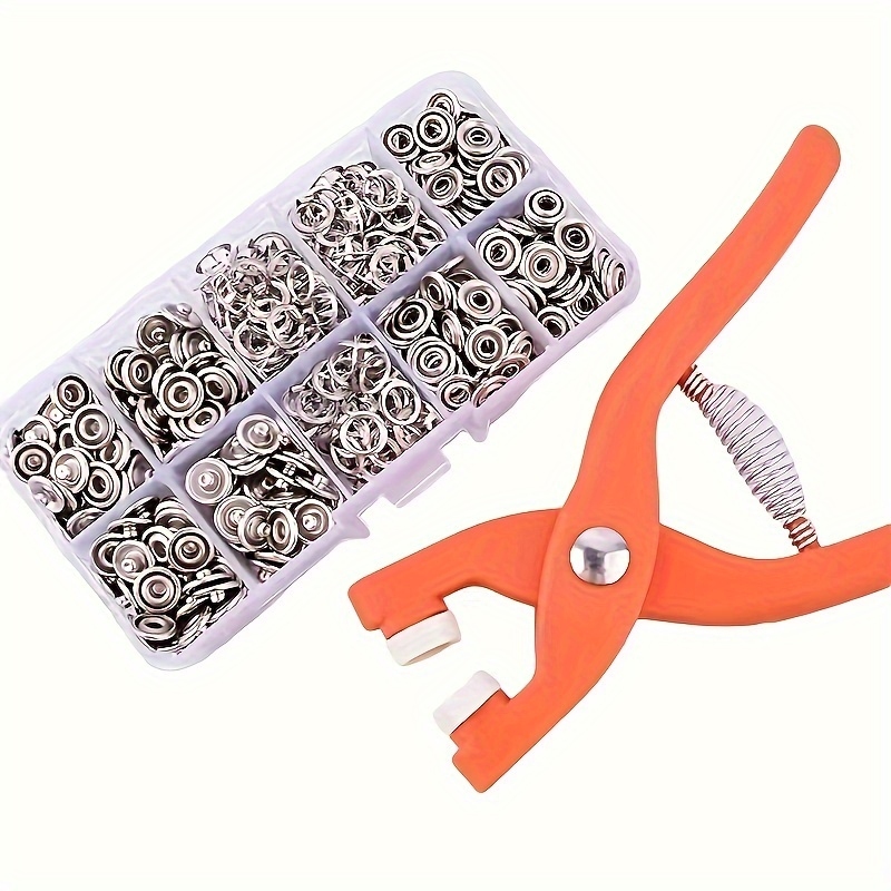 Snap Fastener Set - 50 Set Tang Penjepit Snap Manual