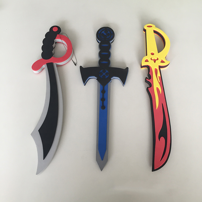 Cosplay Prop Foam - Pedang EVA Bajak Laut Alat Peraga