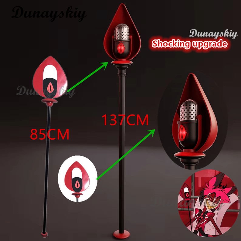 ALASTOR Alat Peraga Cosplay Ha - Detachable Cosplay Prop ulasan dan harga