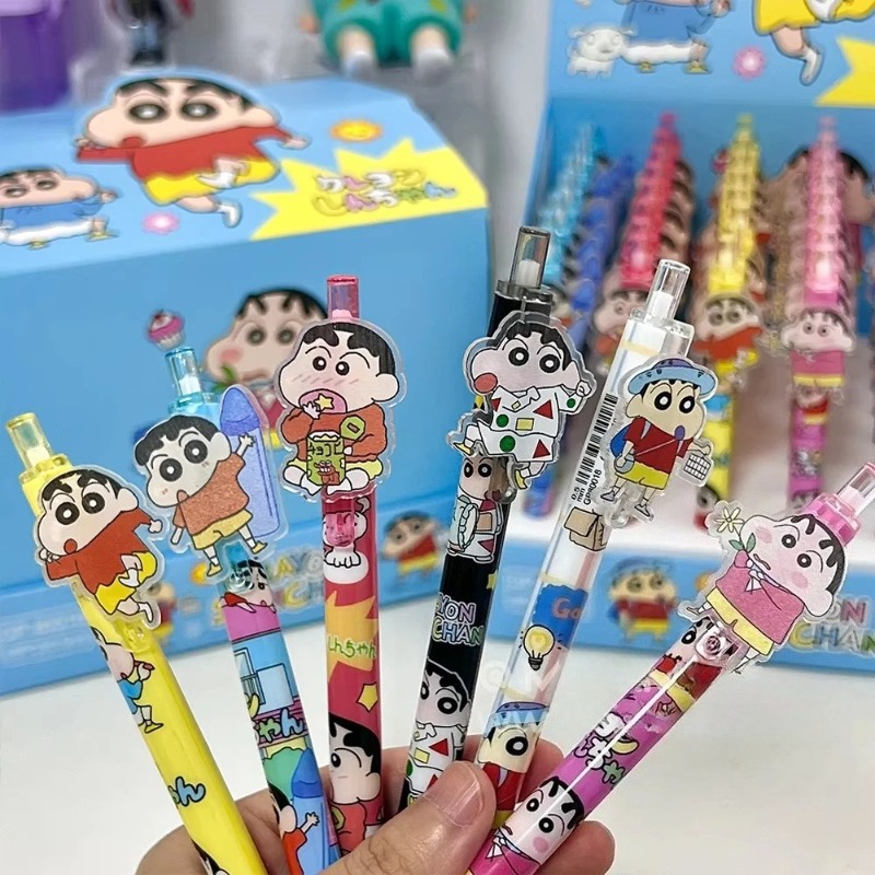 Crayon Shin-chan 6/48 Buah Pen - Cosplay Floating Prop ulasan dan harga
