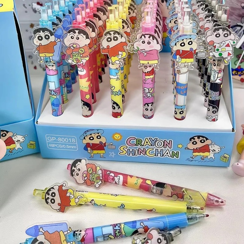 Crayon Shin-chan 6/48 Buah Pen - Cosplay Floating Prop ulasan dan harga