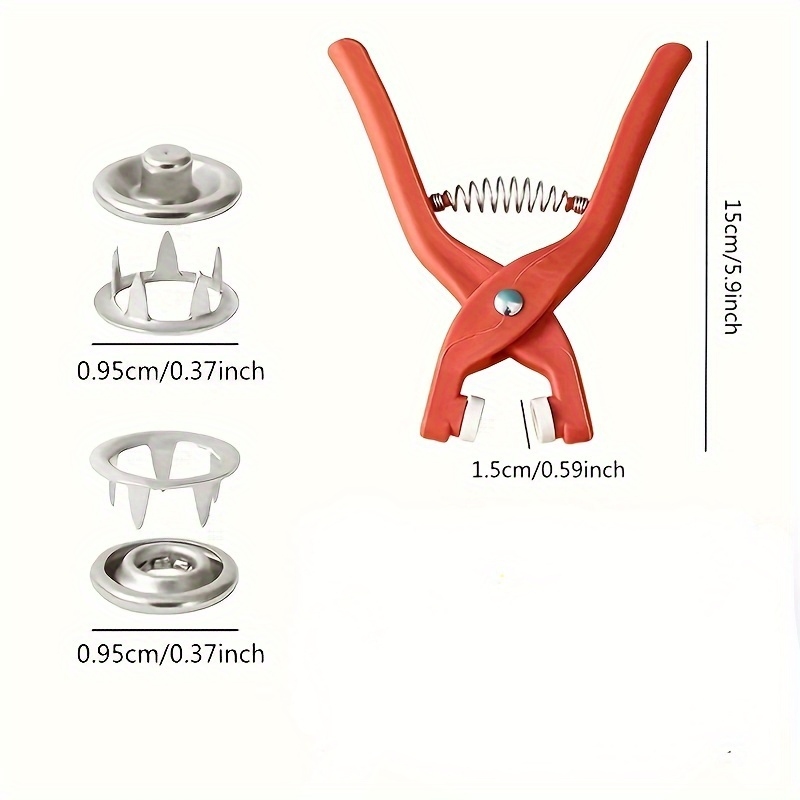 50 Set Tang Penjepit Snap Manu - Snap Fastener Set ulasan dan harga