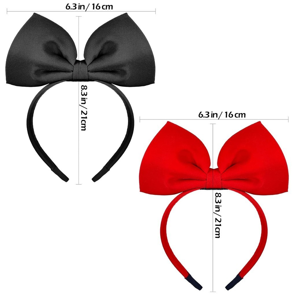 Ikat Kepala Pita Besar Merah G - Cosplay Floating Prop ulasan dan harga