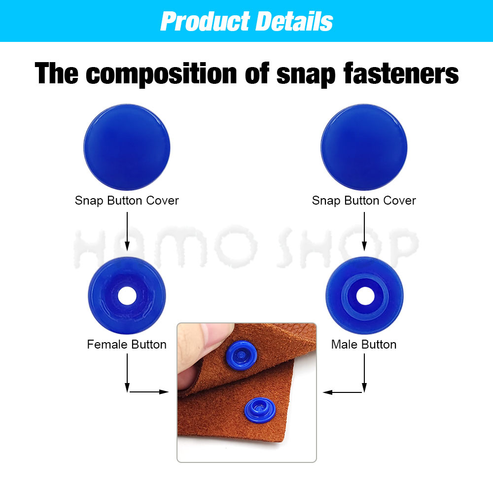 Kit Tang Pengencang Kancing Pl - Snap Fastener Set ulasan dan harga