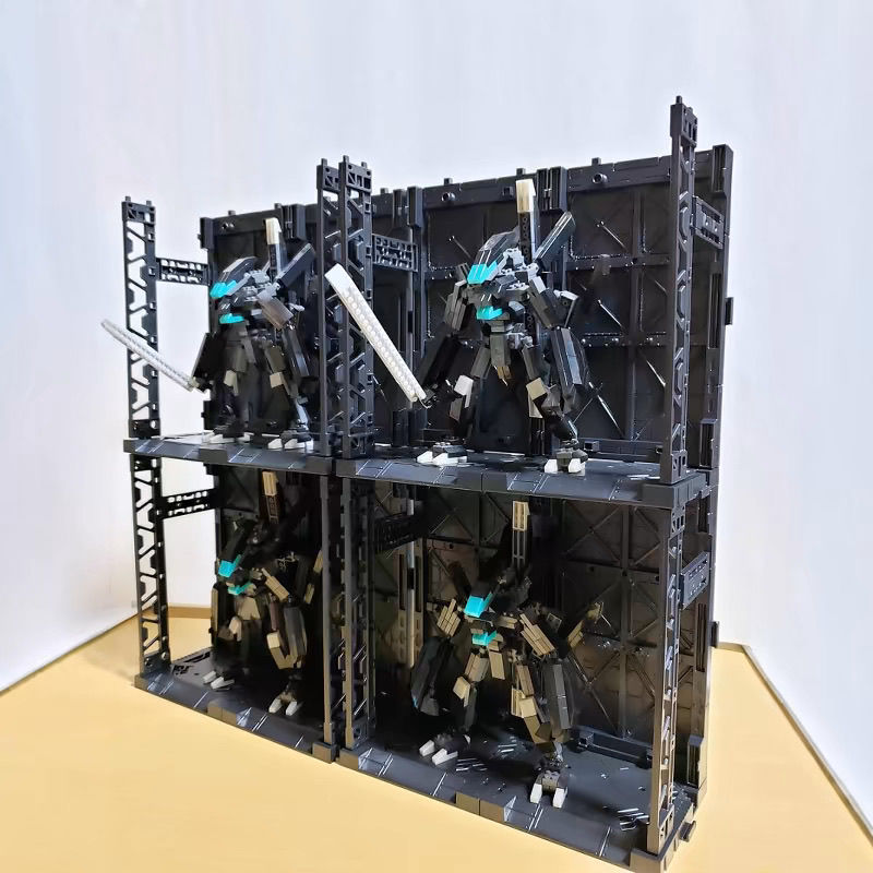 Rak Display Gundam Gnaku HG/RG - Bandai Gundam Rg ulasan dan harga
