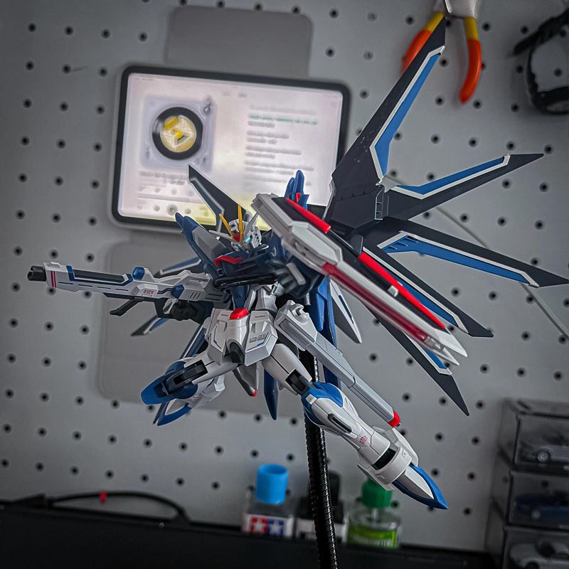 1/144 HG Scale Mecha Plastic M - Bandai Gundam Rg ulasan dan harga
