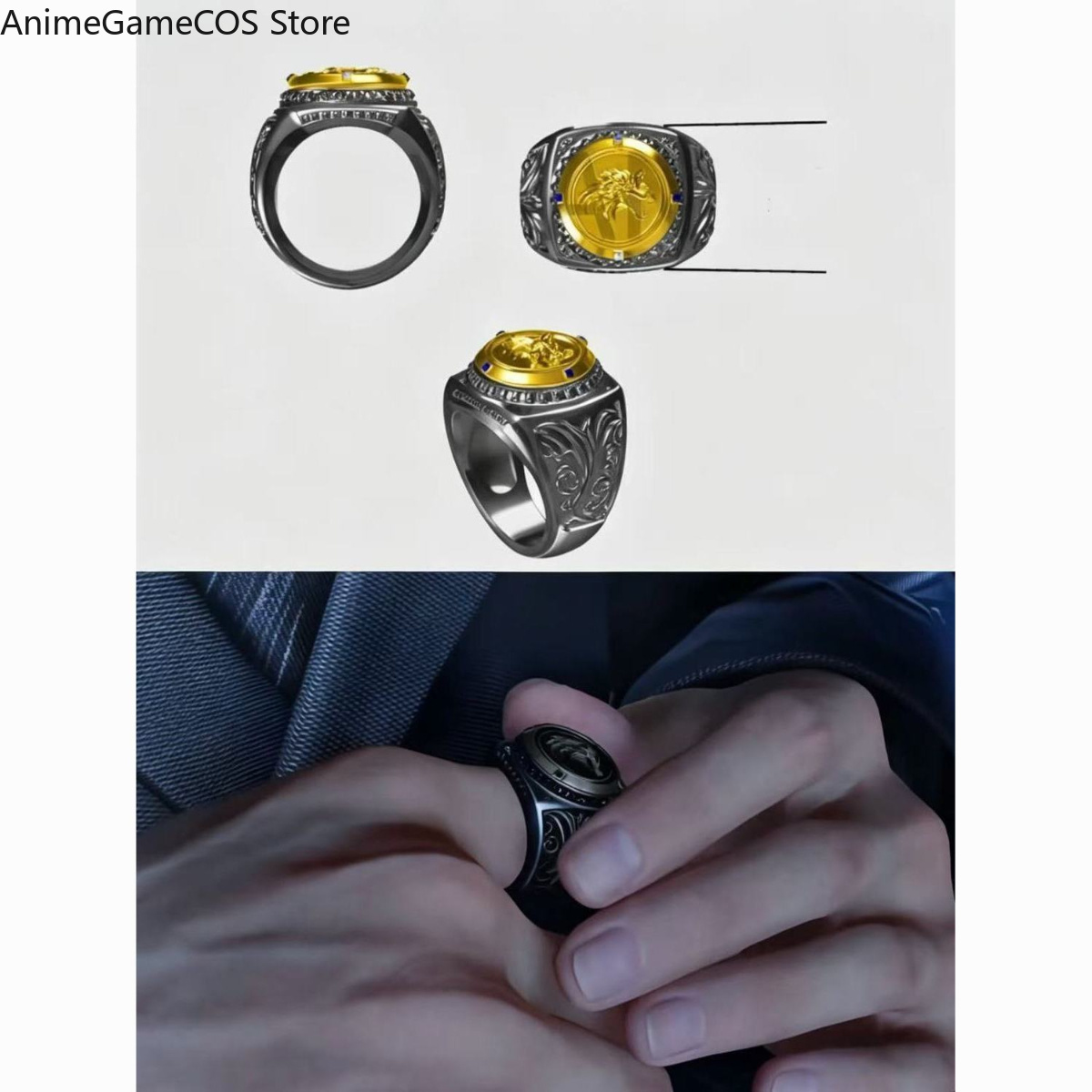 Cincin Jari Properti Cosplay A - Prop Para Cosplay ulasan dan harga
