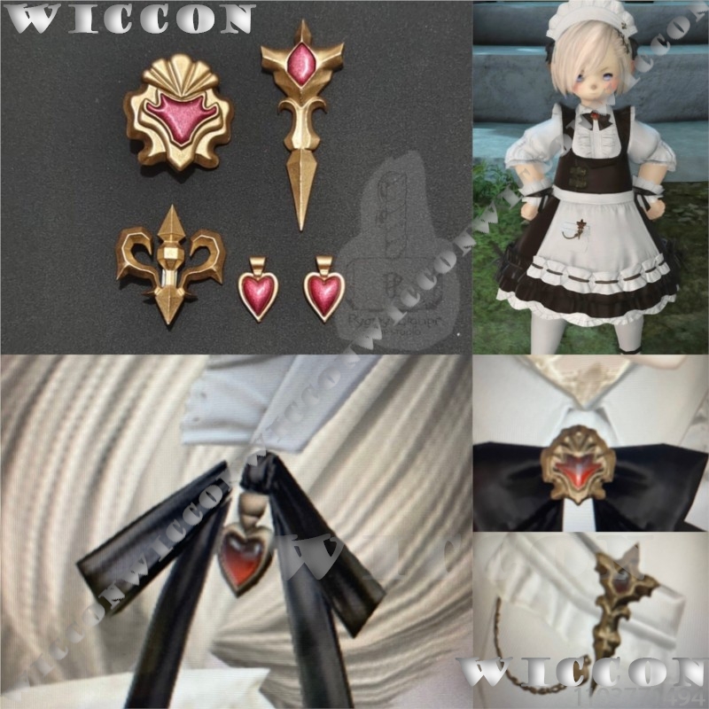 Set Aksesori Seragam Pembantu  - Cosplay Prop 3D Print Settings ulasan dan harga