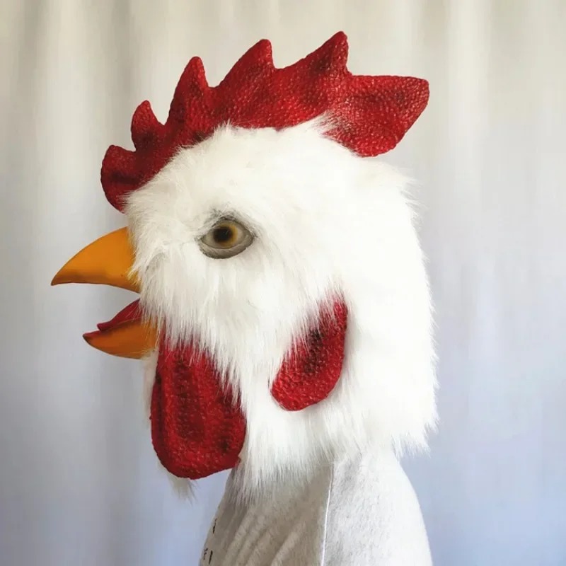 Topeng Ayam Jago Lucu untuk Co - Cosplay Prop Foam ulasan dan harga
