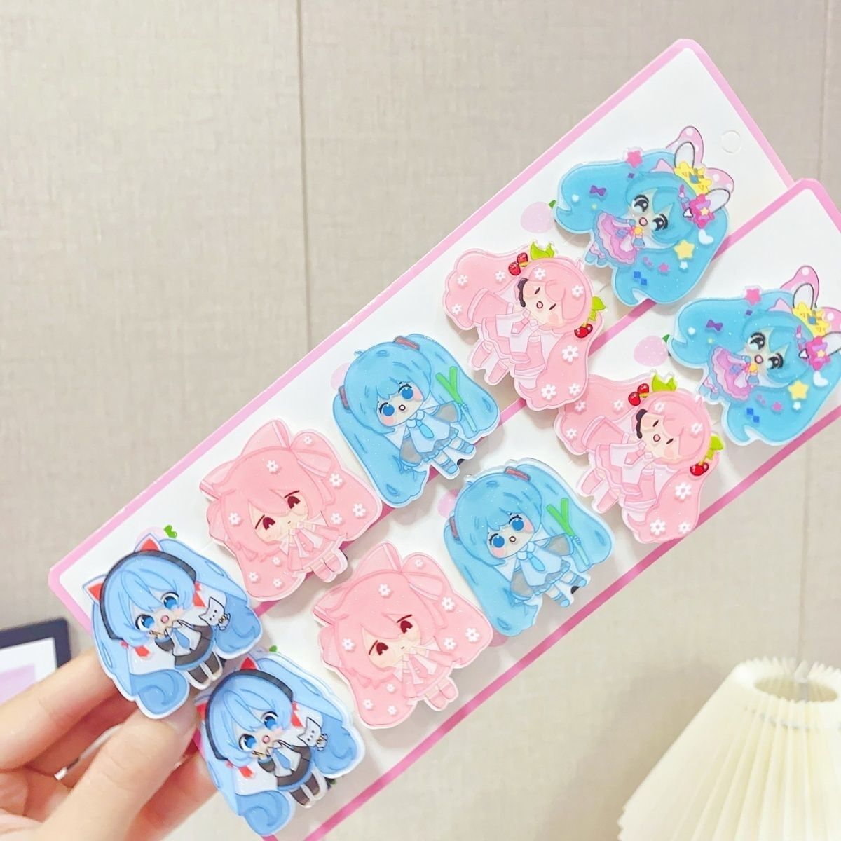Jepit rambut kartun Hatsune Mi - Cosplay Floating Prop ulasan dan harga