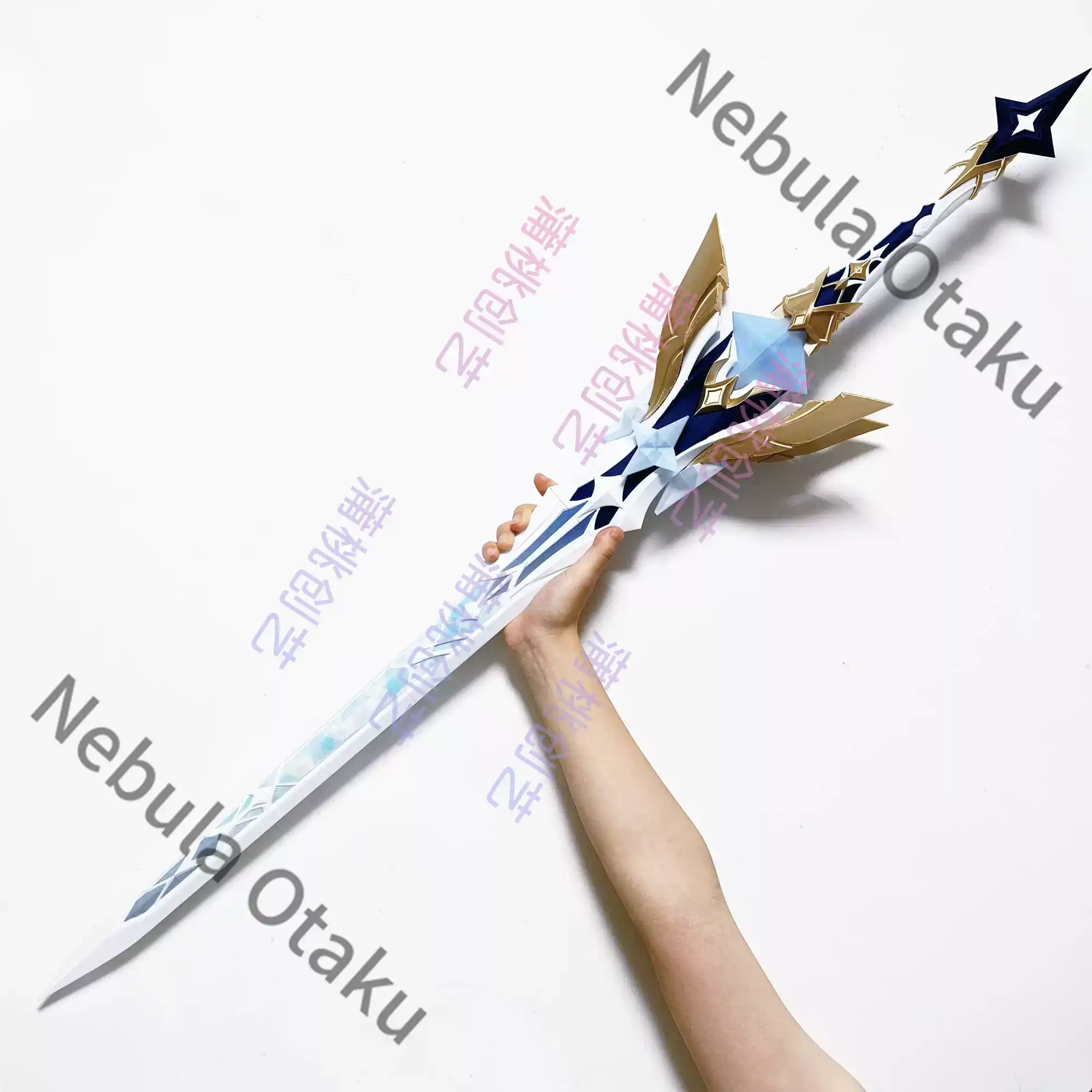 Genshin Impact Aether Lumine C - Detachable Cosplay Prop ulasan dan harga