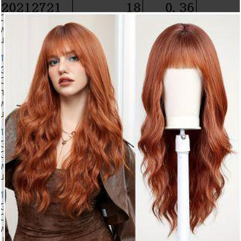 Wig rambut lurus panjang denga - Wig Fiber Net ulasan dan harga