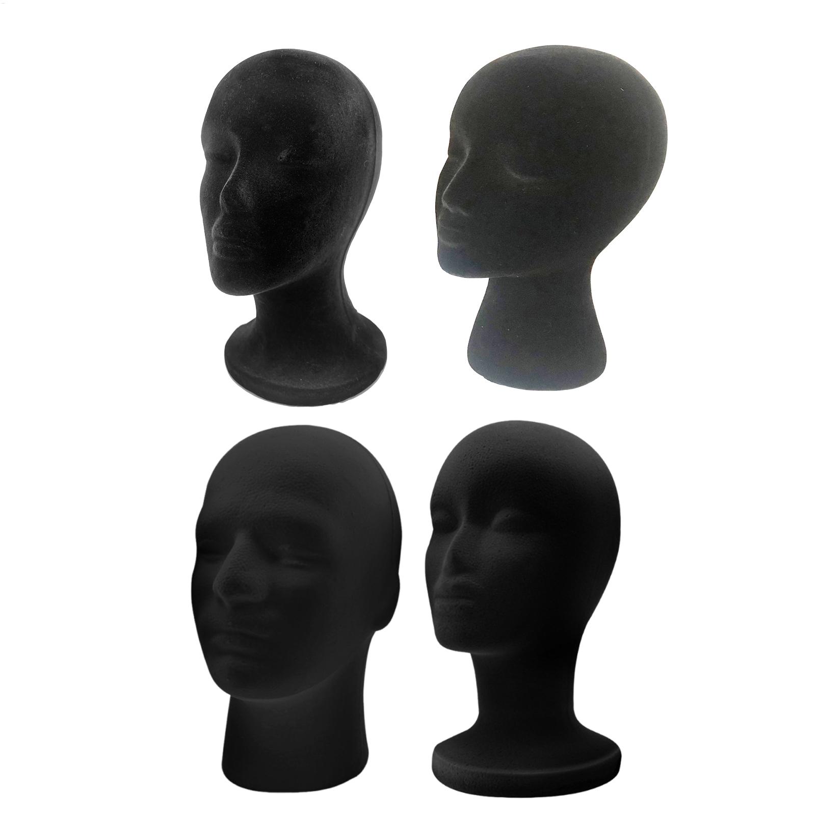 Kepala Manekin Hitam Busa Belu - Cosplay Prop Foam ulasan dan harga