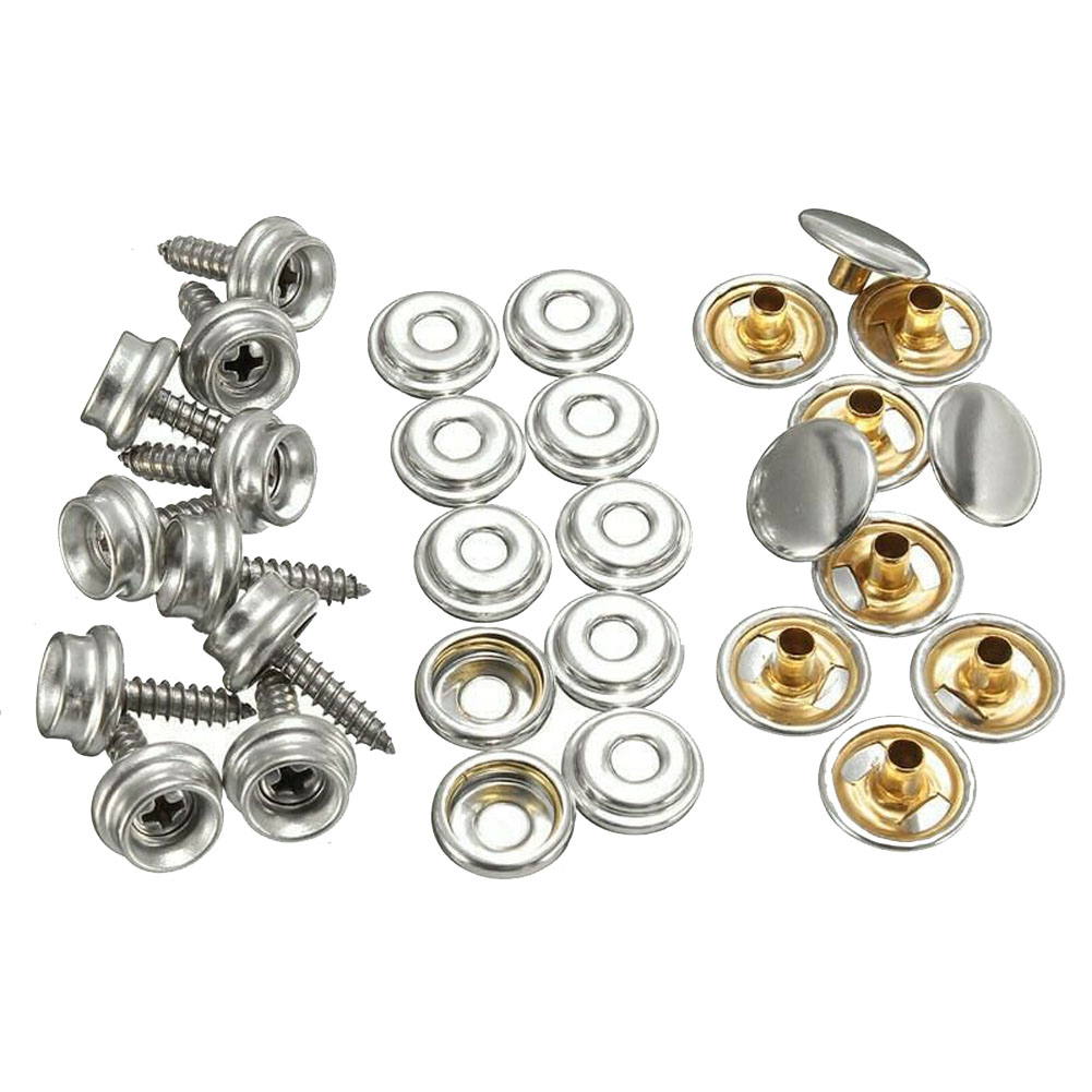 30 Buah Snap Fastener Kanvas T - Snap Fastener Set ulasan dan harga